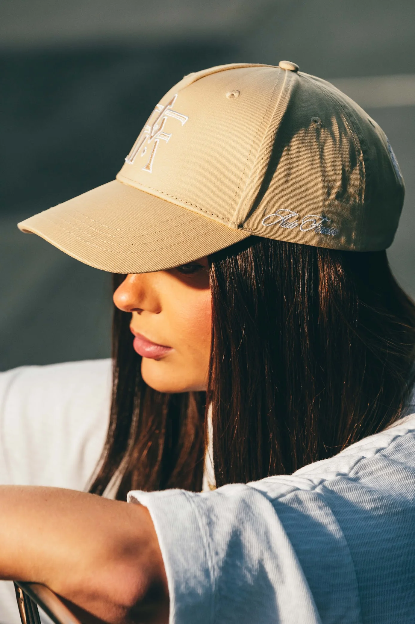 Monogram Cap - Beige - Image 4